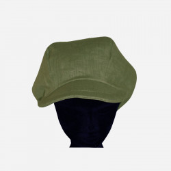 casquette-gavroche-lin- kaki-arlekincreation-1