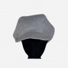 casquette-gavroche-lin- gris-arlekincreation-1