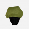 casquette-gavroche-lin- vert-olive-arlekincreation-1
