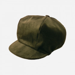 casquette-rasta-velours-côtelé-kaki-2-arlekincreation