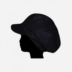 casquette-dreadlocks-lin-noir-1- arlekincreation