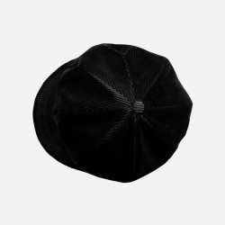 casquette-gavroche-huit-pans-velours-côtelé-noir-6-arlekincreation