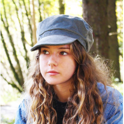 casquette-marin-velours-côtelé-diagonale-kaki-arlekincreation-1