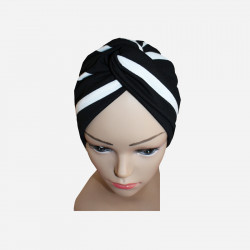 turban-rayé-noir-blanc-2-arlekincreation
