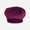casquette-rasta-velours-côtelé-bordeaux-1-arlekincreation