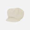 casquette-gavroche-écru-velours-côtelé-2-arlekincreation