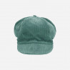 casquette-gavroche-velours-côtelé-bleu-paon-1-arlekincreation