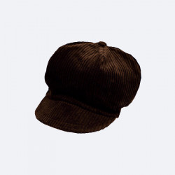 casquette-gavroche-velours-côtelé-marron-3-arlekincreation