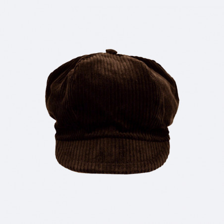 casquette-gavroche-velours-côtelé-marron-1-arlekincreation