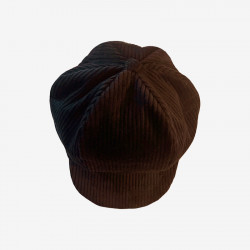 casquette-gavroche-velours-côtelé-marron-2-arlekincreation