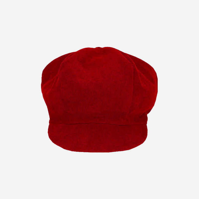 casquette-gavroche-6-pans-velours-milleraies-rouge-1