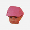 casquette-bébé-enfant-velours-milleraies-rose-1