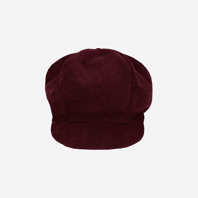 casquette-bébé-enfant-velours-milleraies-bordeaux-1