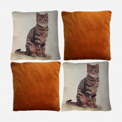 Coussin-décoratif-chat-velours-1