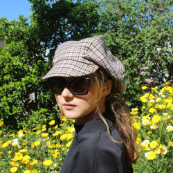 casquette-laine-fine-pied-de-poule-1