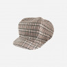 Gavroche en étoffe de laine beige unisexe