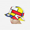 Bob Unisex réversible d' inspiration Mondrian