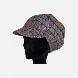 casquette-gavroche-lainage-prince de galle-bleu-rouge-rose-2