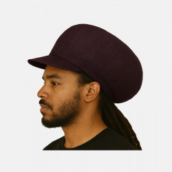 casquette-dreadlocks-lin-marron