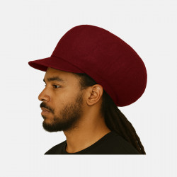 casquette-rasta-lin-rouge