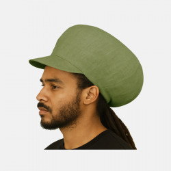 casquette-rasta-lin-vert-olive