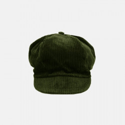 casquette-gavroche-enfant-velours-kaki