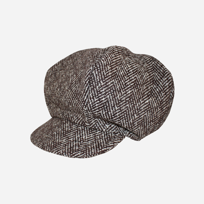 Casquette afro rasta en Promo – Lainage marron