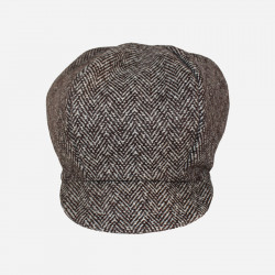 Casquette afro rasta en Promo – Lainage marron