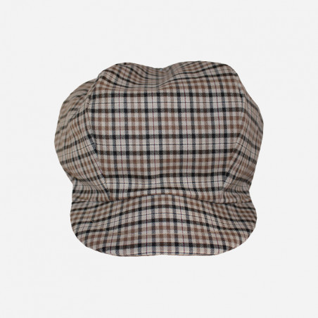 Casquette Afro et Dreadlocks beige en solde