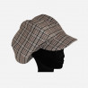 Casquette Afro et Dreadlocks beige en solde