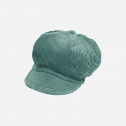 casquette gavroche enfant velours écru