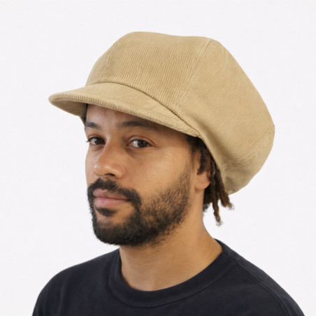 casquette-rasta-velours-milleraies-beige