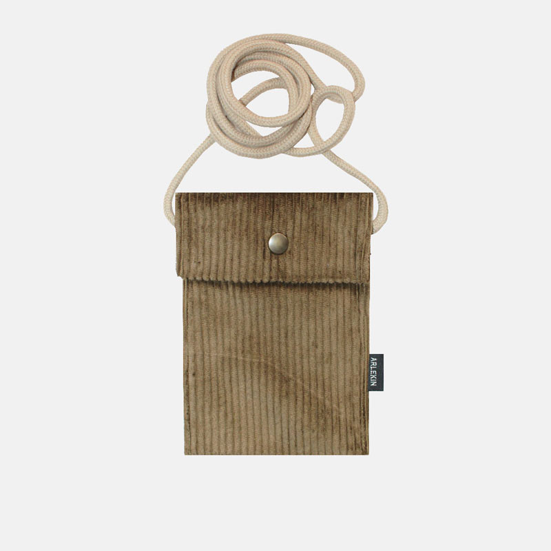 Petits sacs bandoulière en velours côtelé – Pochettes mixtes en 10 coloris