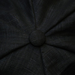 casquette-gavroche-lin- noir-arlekincreation-4