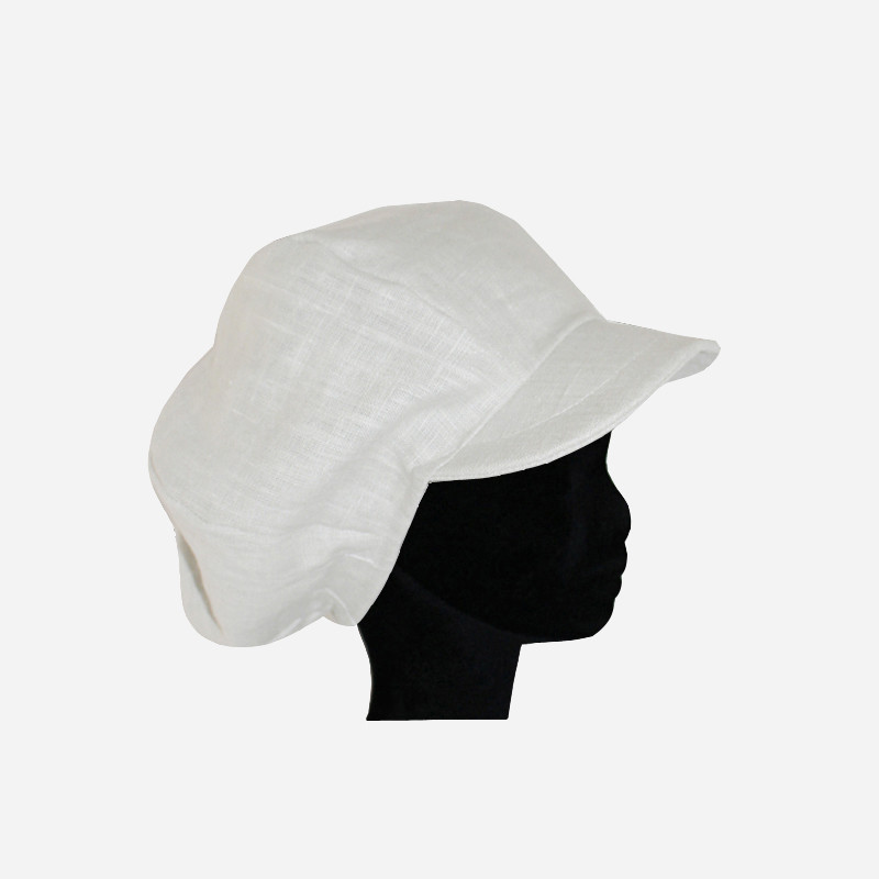casquette-gavroche-lin- écru-arlekincreation-1